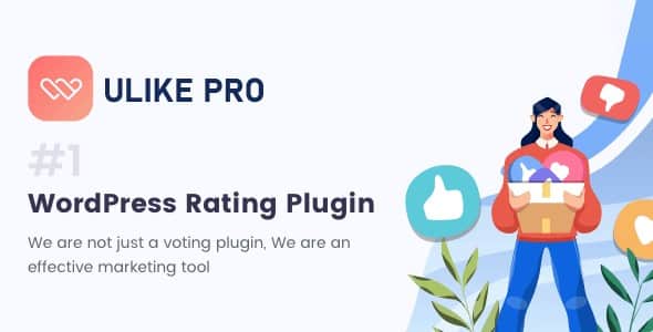 Plugin Ulike Pro - WordPress