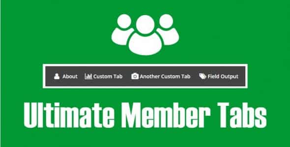 Plugin Ultimate Member Profile Tabs - WordPress