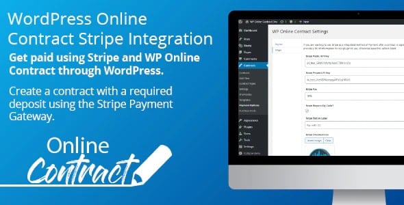 Plugin Wp Online Contract Stripe Payments - WordPress