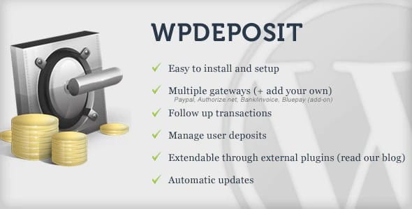Plugin Wpdeposit - WordPress