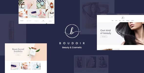 Tema Boudoir - Template WordPress