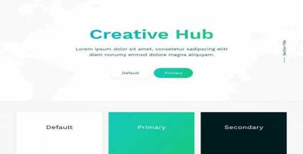 Tema Creative Hub - Template WordPress