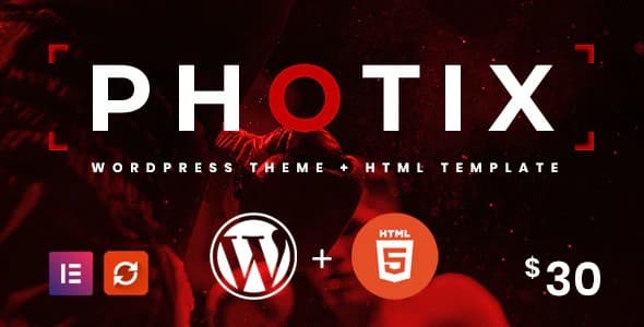 Tema Photix - Template WordPress