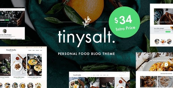 Tema TinySalt - Template WordPress