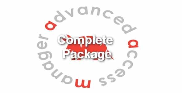 Plugin Advanced Access Manager AAM Complete Package - WordPress