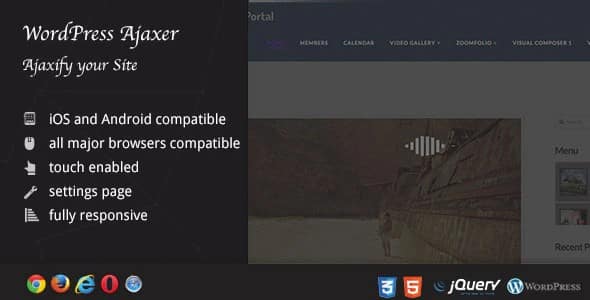 Plugin Ajaxer - WordPress