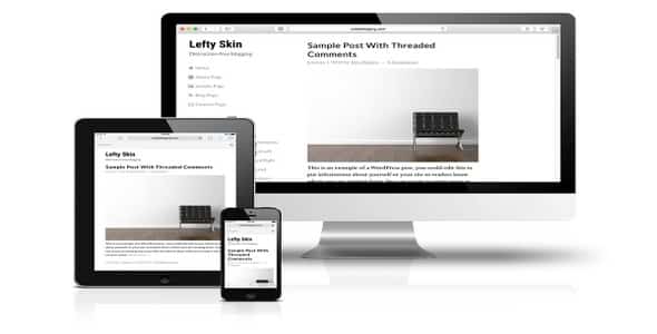 Plugin Dynamik Skin Lefty - WordPress