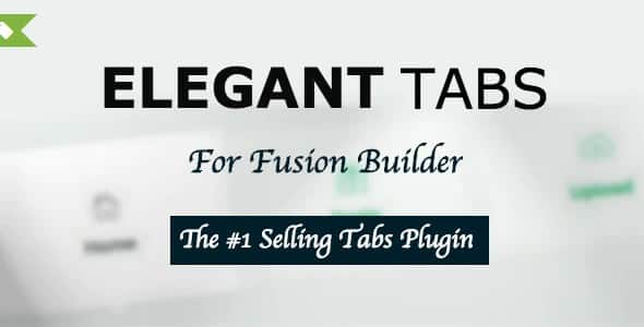 Plugin Elegant Tabs for Fusion Builder and Avada - WordPress