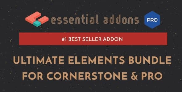 Plugin Essential Addons for Cornerstone Pro - WordPress