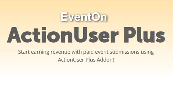 Plugin EventOn ActionUser Plus - WordPress