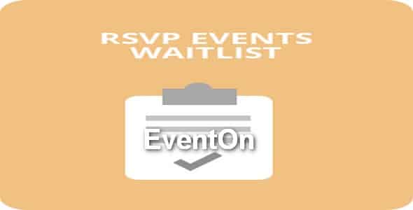 Plugin EventOn Rsvp Events Waitlist - WordPress