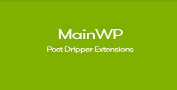 Plugin MainWp Post Dripper - WordPress