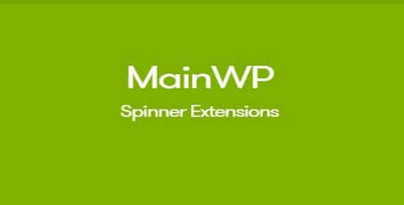 Plugin MainWp Spinner - WordPress