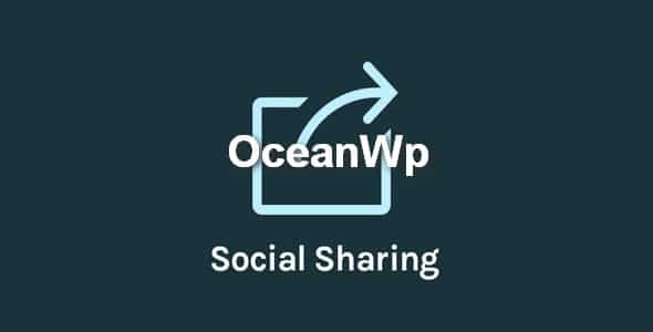 Plugin OceanWp Social Sharing - WordPress