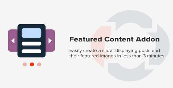 Plugin Soliloquy Featured Content Addon - WordPress