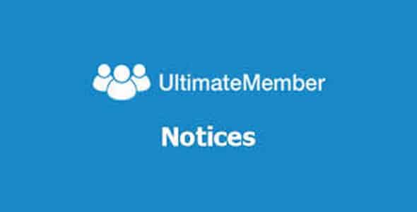 Plugin Ultimate Member Notices - WordPress