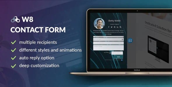 Plugin W8 Contact Form - WordPress