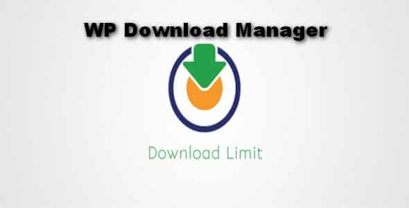 Plugin WordPress Download Manager Download Limit - WordPress