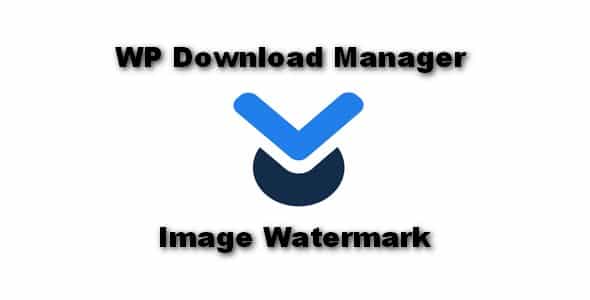Plugin WordPress Download Manager Image Watermark - WordPress