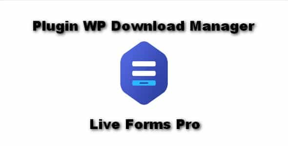 Plugin WordPress Download Manager Live Forms Pro - WordPress