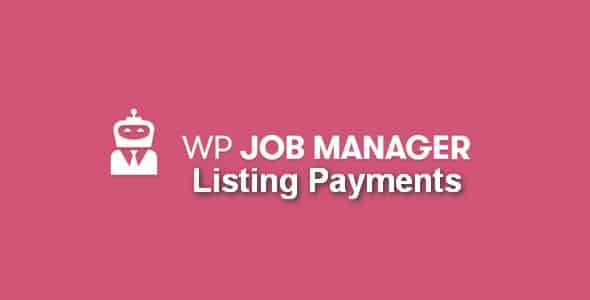 Plugin Wp Job Manager Listing Payments - WordPress