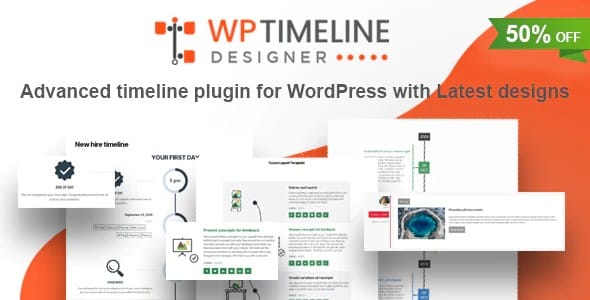 Plugin Wp Timeline Designer Pro - WordPress