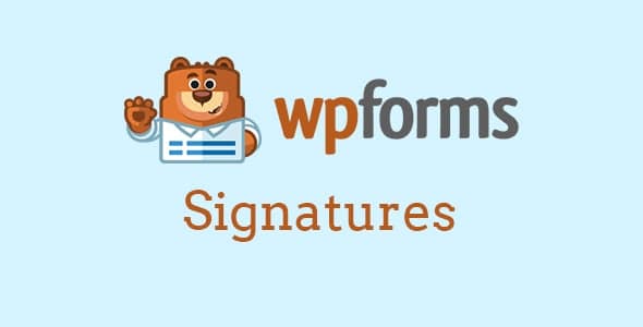 Plugin WpForms Signatures Addon - WordPress