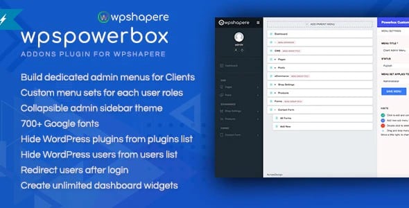 Plugin WpShapere WpsPowerbox - WordPress