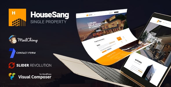 Tema HouseSang - Template WordPress