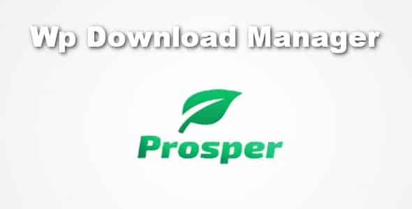 Tema Prosper Wp Download Manager - Template WordPress