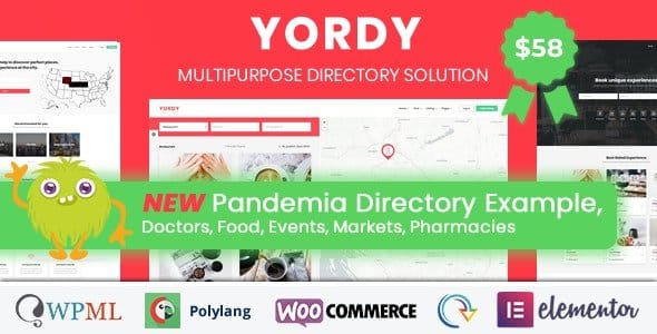 Tema Yordy - Template WordPress