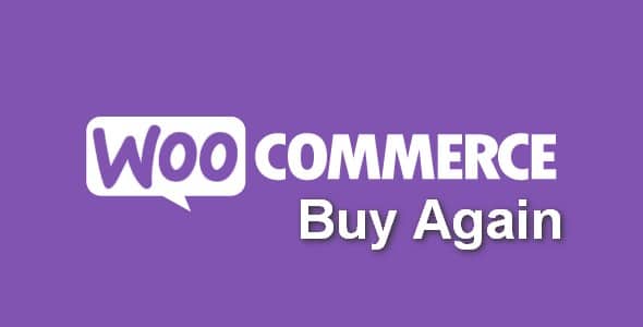 Buy Again for WooCommerce - WordPress