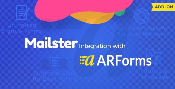 Plugin Arforms Mailster - WordPress