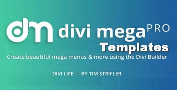 Plugin Divi Mega Pro Templates - WordPress