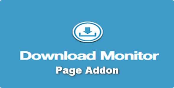 Plugin Download Monitor Page Addon - WordPress