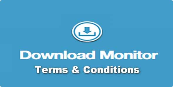 Plugin Download Monitor Terms Conditions - WordPress