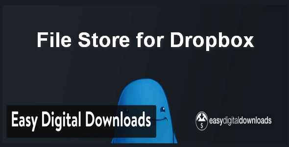 Plugin Easy Digital Downloads File Store for Dropbox - WordPress