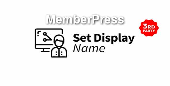 Plugin MemberPress Set Display Name - WordPress