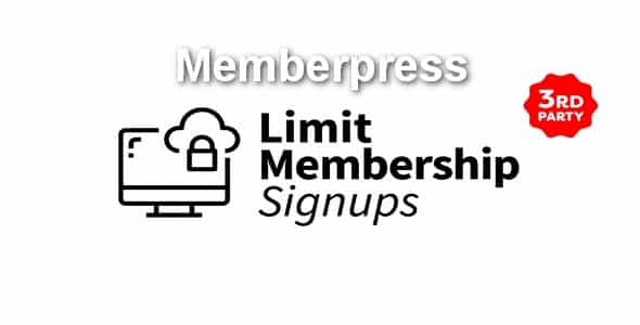 Plugin Memberpress Limit Membership Signups - WordPress