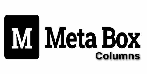 Plugin Meta Box Columns - WordPress