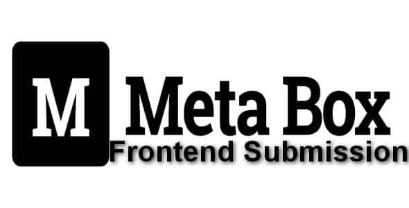 Plugin Meta Box Frontend Submission - WordPress