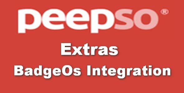 Plugin Peepso Extras BadgeOs Integration - WordPress