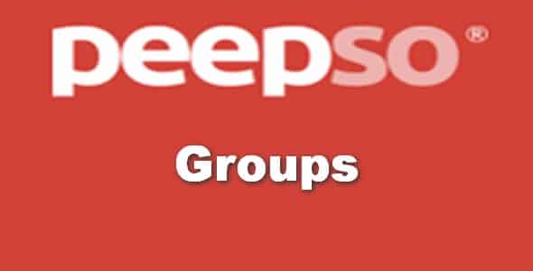 Plugin Peepso Groups - WordPress