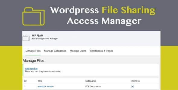 Plugin Wp Fsam - WordPress