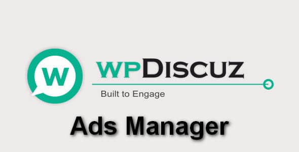 Plugin WpDiscuz Ads Manager - WordPress