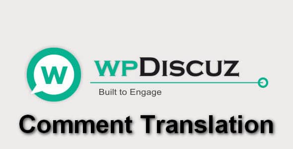 Plugin WpDiscuz Comment Translation - WordPress