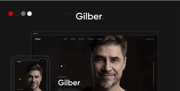 Tema Gilber - Template WordPress