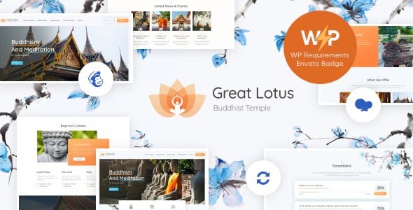 Tema Great Lotus - Template WordPress