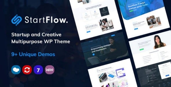 Tema StartFlow - Template WordPress