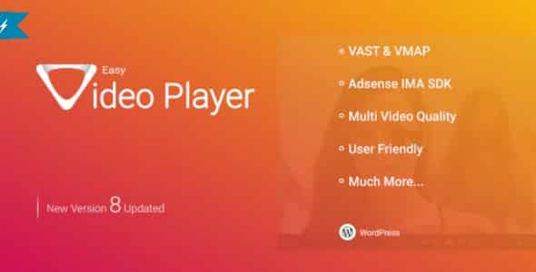 Plugin Easy Video Player - WordPress